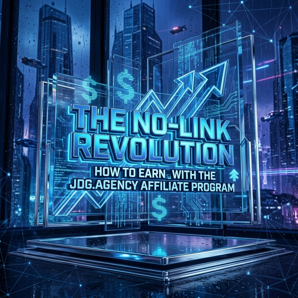 The No-Link Revolution: How to Earn with the JDG.AGENCY Affiliate Program